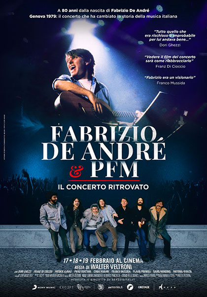 Fabrizio de Andrè e PFM Il concerto ritrovato